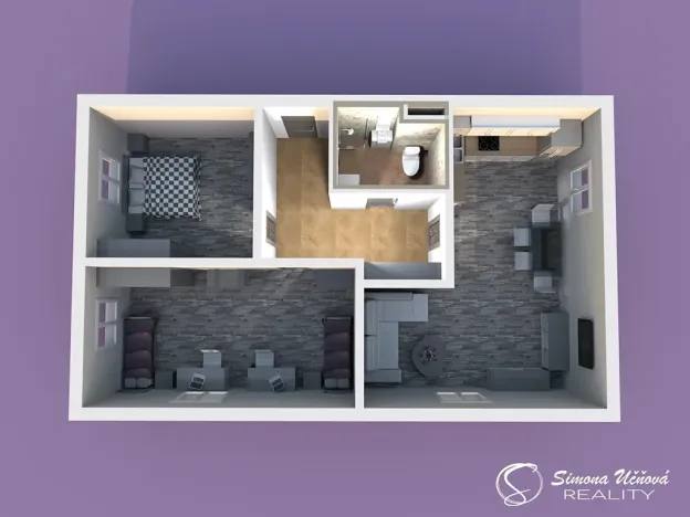 Prodej bytu 3+1, Žacléř, Na Pilíři, 73 m2