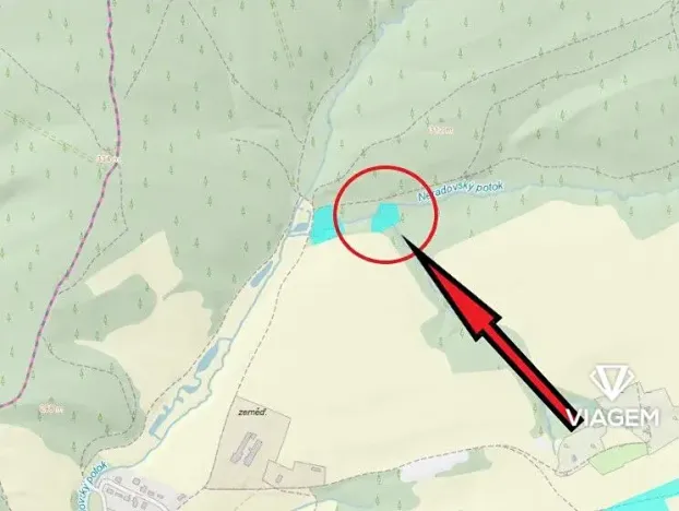 Prodej podílu zahrady, Zlámanec, 380 m2