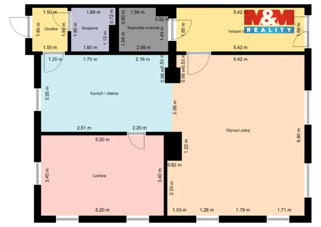 Pronájem bytu 2+kk, Žamberk, Nádražní, 95 m2