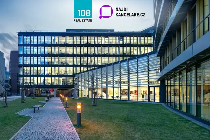 Pronájem kanceláře, Praha - Nusle, Pikrtova, 351 m2