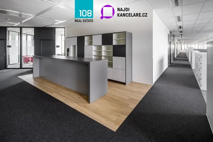 Pronájem kanceláře, Praha - Nusle, Pikrtova, 351 m2