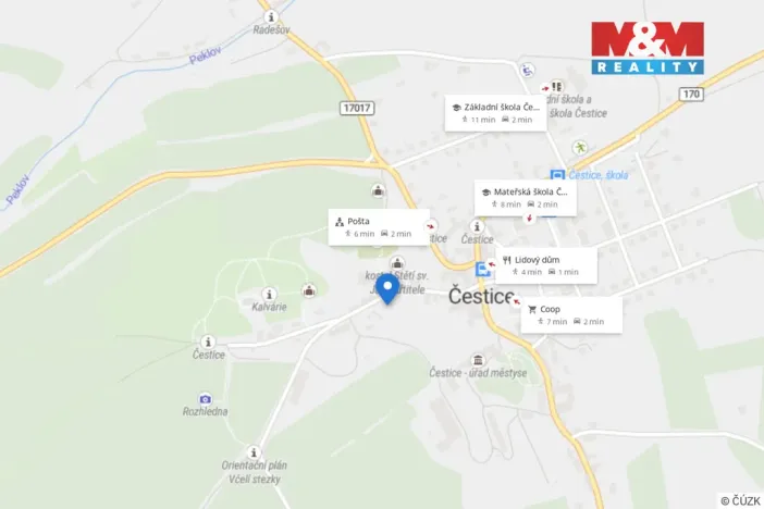 Prodej bytu 2+1, Čestice, 57 m2