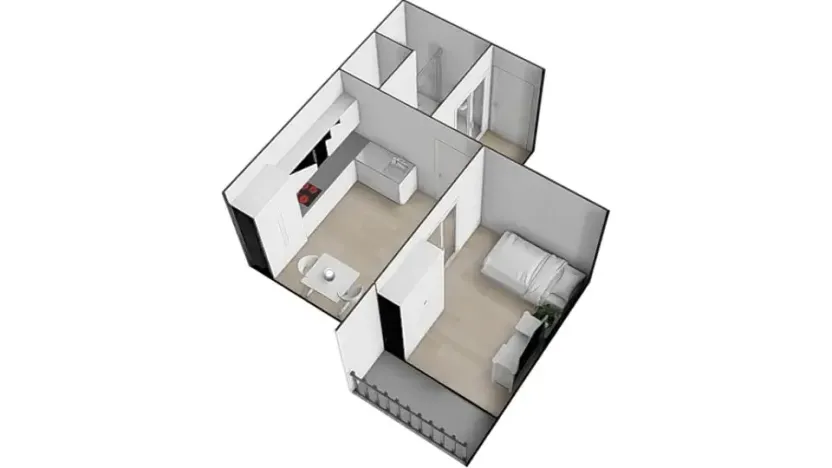 Prodej bytu 1+1, Brno, Prokofjevova, 36 m2