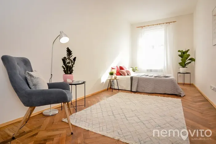 Pronájem bytu 2+kk, Praha - Vinohrady, Americká, 36 m2