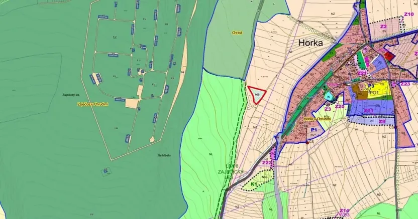 Prodej pole, Horka, 5539 m2