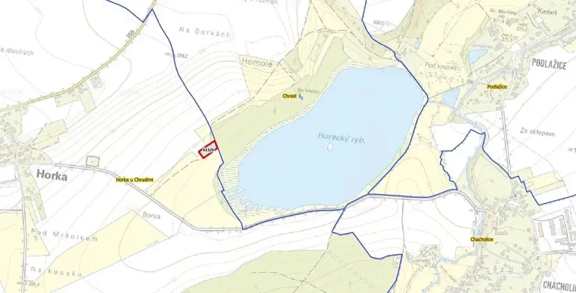 Prodej pole, Horka, 2784 m2