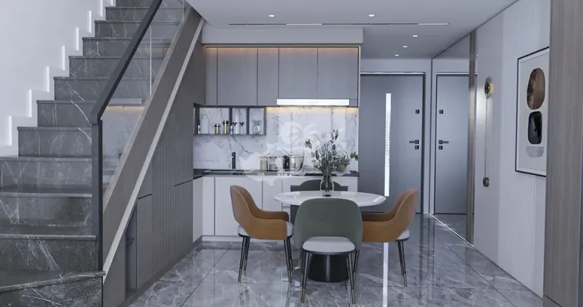 Prodej bytu 1+1, Trikomo, Kypr, 65 m2