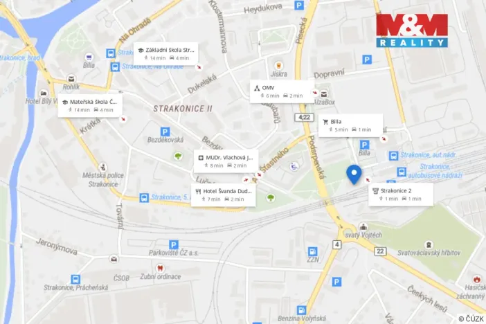 Pronájem kanceláře, Strakonice - Strakonice II, U Nádraží, 160 m2