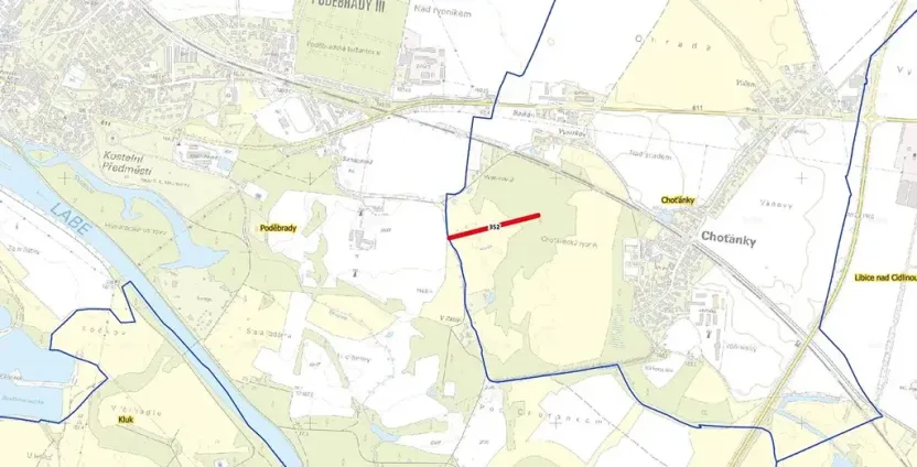 Prodej pozemku, Choťánky, 3021 m2