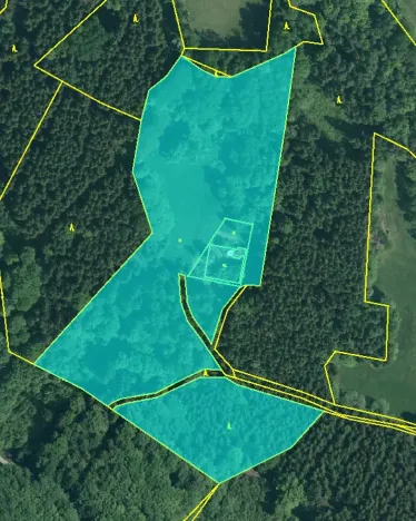 Prodej pozemku pro bydlení, Brloh, 25402 m2