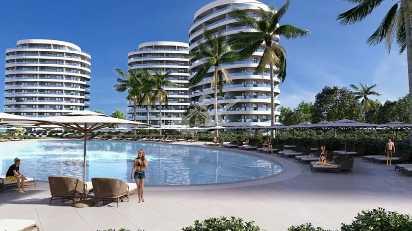 Prodej bytu 3+kk, Trikomo, Kypr, 120 m2