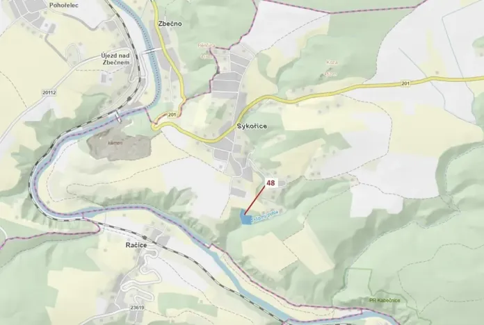 Dražba lesa, Sýkořice, 8962 m2