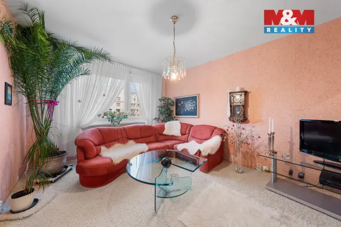 Prodej bytu 3+1, Ústí nad Labem - Mojžíř, Peškova, 66 m2