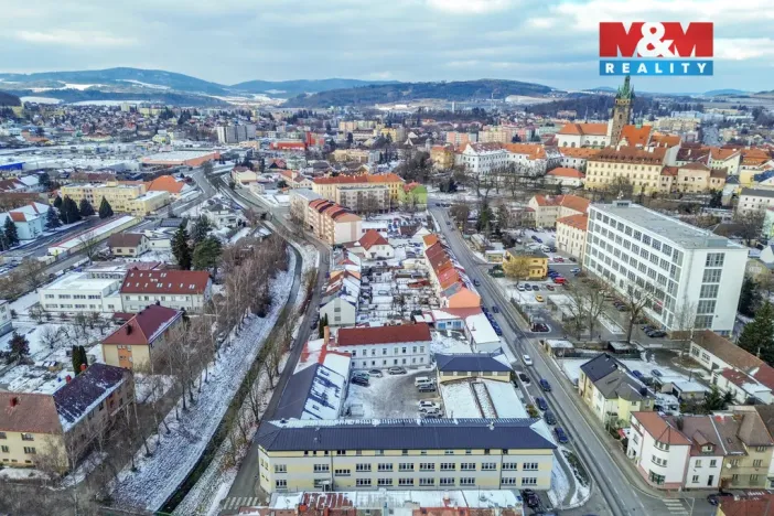 Pronájem bytu 1+kk, Klatovy - Klatovy IV, Tyršova, 31 m2