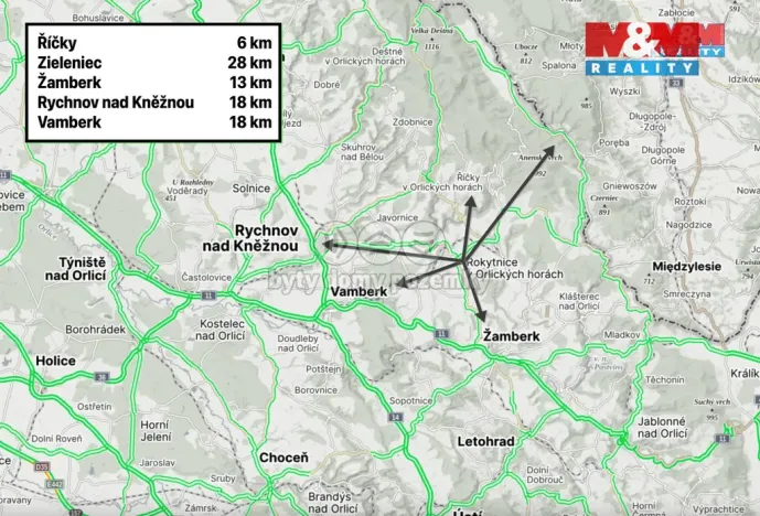 Prodej pozemku pro bydlení, Rokytnice v Orlických horách, 5453 m2