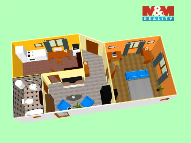 Prodej rodinného domu, Červené Pečky - Bojiště, 52 m2