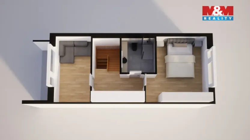 Prodej rodinného domu, Libiš, Vojtěšská, 85 m2