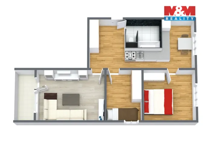 Prodej bytu 3+1, Sokolov, Seifertova, 67 m2