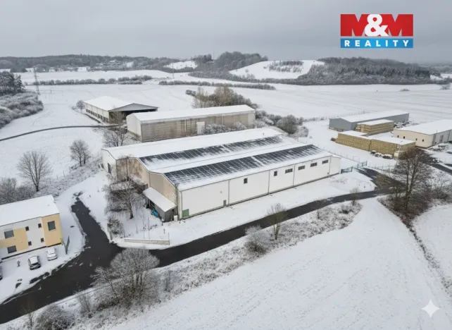 Pronájem skladu, Čestice, 888 m2