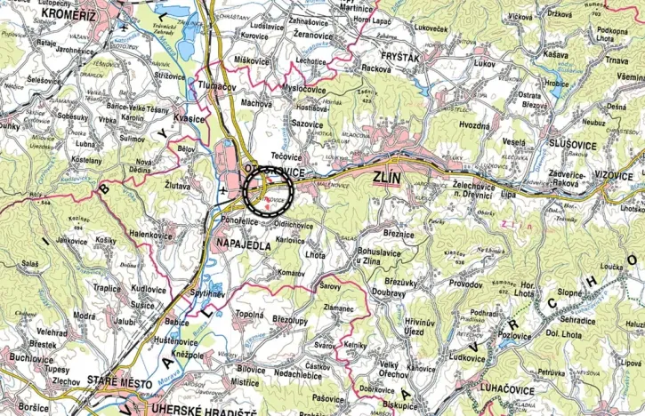 Prodej pole, Otrokovice, 33812 m2