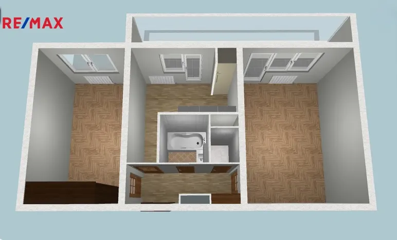 Pronájem bytu 2+1, Ostrava - Poruba, Zdeňka Štěpánka, 46 m2