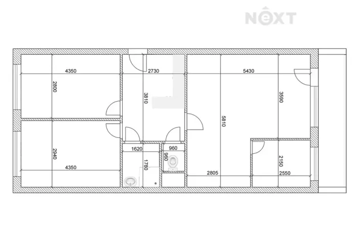 Pronájem bytu 3+kk, Praha, 72 m2