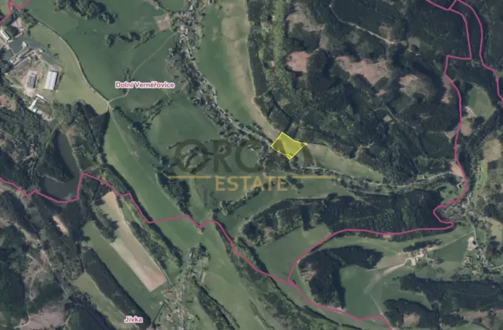 Prodej louky, Jívka, 15039 m2