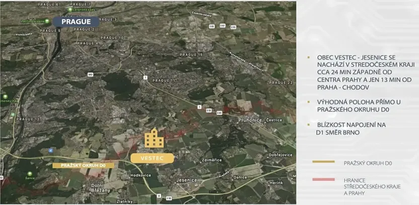 Prodej komerčního pozemku, Vestec, Hodkovická, 20035 m2