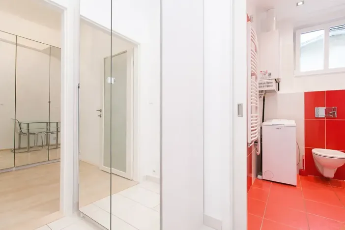 Pronájem bytu 1+kk, Praha - Libeň, Heydukova, 40 m2