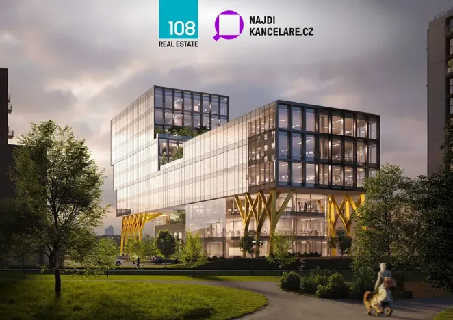 Pronájem kanceláře, Brno, Škrobárenská, 1135 m2