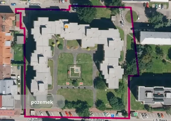 Prodej bytu 2+1, České Budějovice, J. Š. Baara, 61 m2