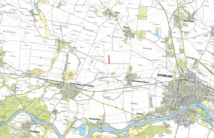 Prodej podílu pole, Kamenné Zboží, 7669 m2