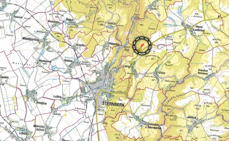 Prodej louky, Lipina, 11765 m2