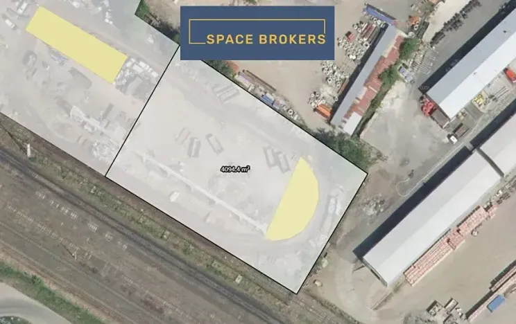 Pronájem komerčního pozemku, Pardubice, 3098 m2