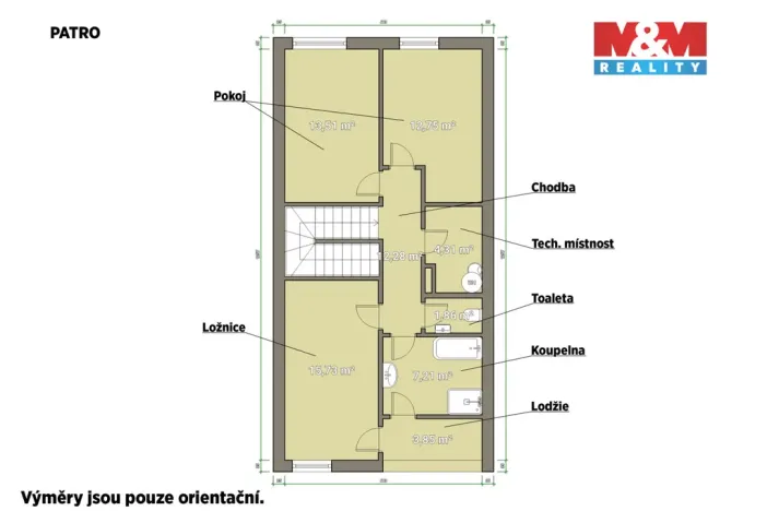 Pronájem rodinného domu, Plzeň - Radobyčice, Řadová, 139 m2
