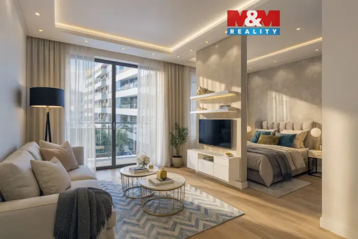 Prodej bytu 1+kk, Kralupy nad Vltavou, Nádražní, 42 m2