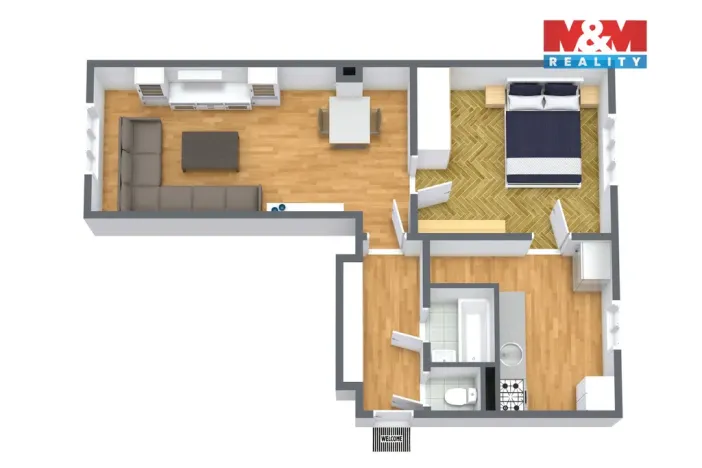 Prodej bytu 2+1, Karlovy Vary - Rybáře, Sokolovská, 58 m2