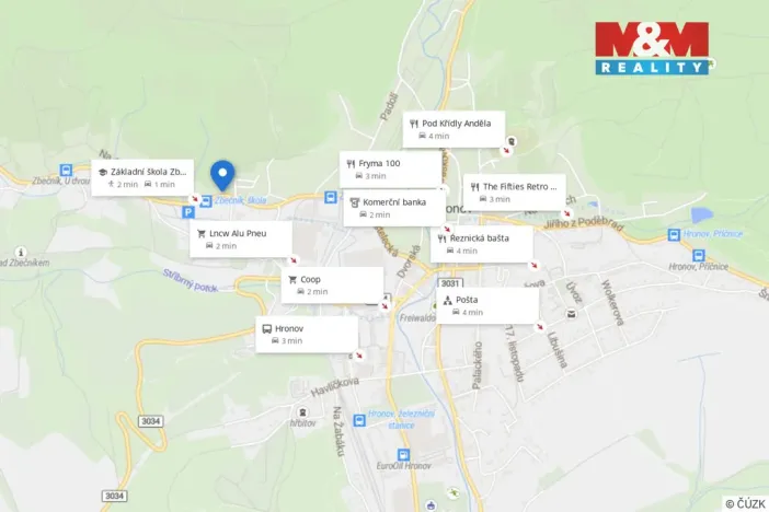 Pronájem skladu, Hronov - Zbečník, 780 m2