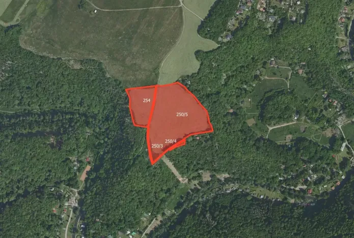 Prodej louky, Štěchovice, 12362 m2