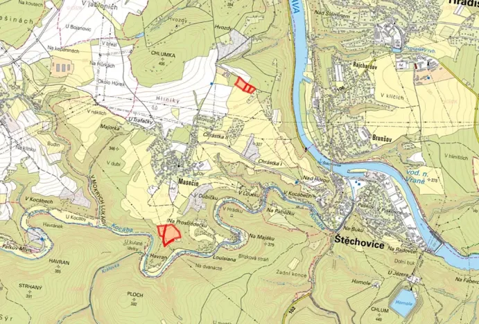 Prodej louky, Štěchovice, 12362 m2