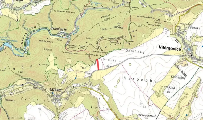 Prodej pole, Blansko, 4986 m2