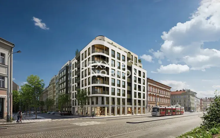 Prodej bytu 1+kk, Praha - Smíchov, Nádražní, 37 m2