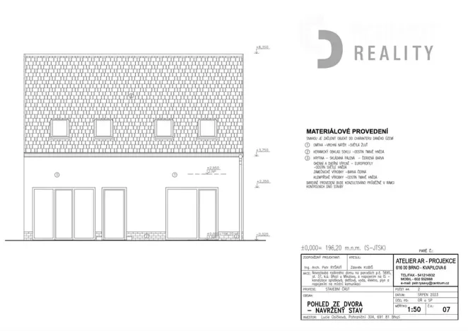 Prodej pozemku pro bydlení, Březí, 338 m2