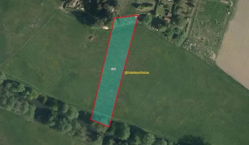 Prodej podílu pozemku, Třebechovice pod Orebem, 1281 m2