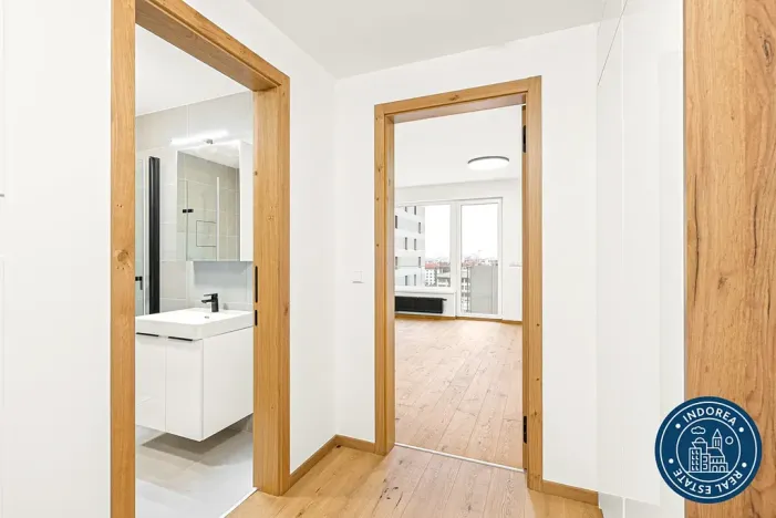 Pronájem bytu 1+kk, Praha - Vysočany, Fafkových, 35 m2