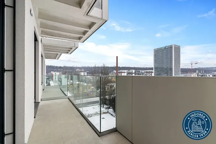 Pronájem bytu 1+kk, Praha - Vysočany, Fafkových, 33 m2