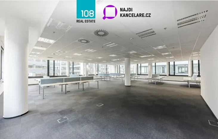 Pronájem kanceláře, Praha - Stodůlky, Siemensova, 2397 m2