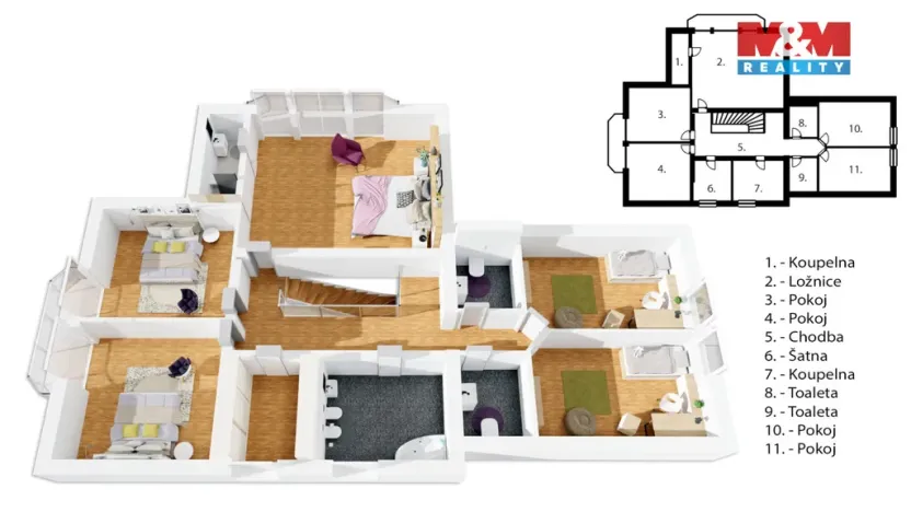 Prodej rodinného domu, Horoměřice, Benedikta Roezla, 310 m2