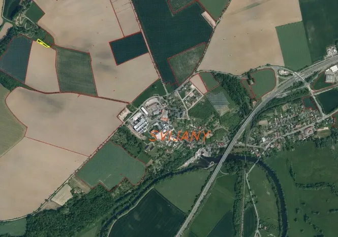 Prodej pole, Svijany, 1263 m2