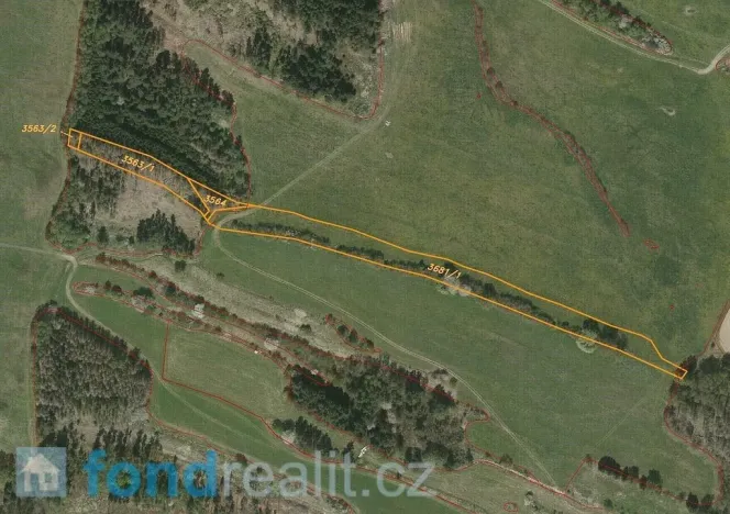 Prodej pozemku, Kunžak, 10789 m2